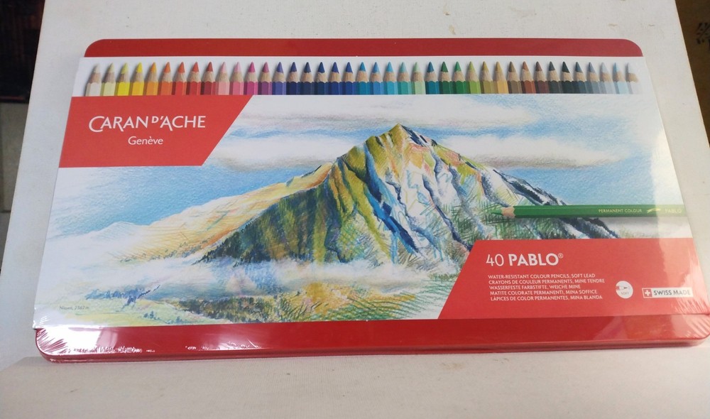 Caran d’Aache Pablo 40 Colored pencil set SEALED UNUSED