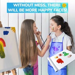 2X Disposable Palette 9×12 Inches | Mess-Artist Palette for Acrylic, Oil Pain…