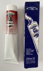 Winsor & Newton Winton Oil Colour Alizarin Crimson 200 ml Tube New England Made