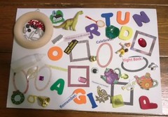MIXED LOT MISC. SMALL FINDINGS FOR ALTERED ART-ASSEMBLAGE-COLLAGE #2-100 pcs.