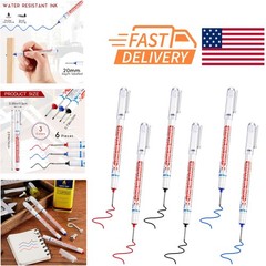 Waterproof Deep Hole Marker Pens in Multicolor for Construction and Woodworking