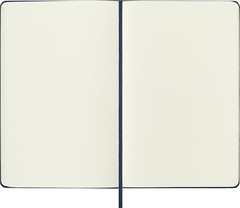 Art Sketchbook, Hard Cover, Large (5″ X 8.25″) Plain/Blank, Sapphire Blue, 104 P
