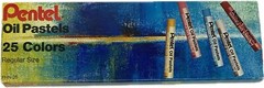Vintage Pentel Oil Pastel 25 Colors PHN-25 Regular Size New Sealed Old Stock
