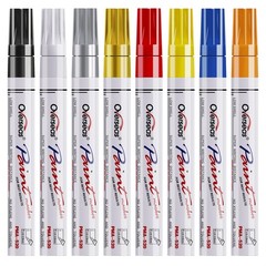Overseas Paint Markers Pens – 8 Pack Assorted 1 Count (Pack of 8), Multicolor