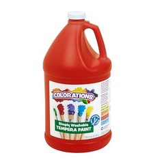 Paraben-Free Washable Tempera Paint for Kids – 1 Red Paraben Free Formula
