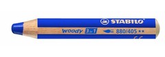 Multi-Talented Pencil – STABILO woody 3 in 1 – Pack of 1 – Ultramarine