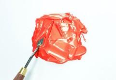 Studio Acrylics High Viscosity Fine Acrylic 250 ml Iridescent Orange Yellow