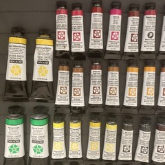 Lot of 105 – Daniel Smith Extra Fine Watercolors Paint – 5ml + 15ml – NEW H104