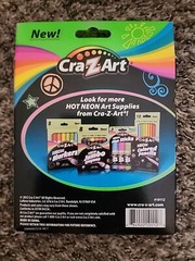 Cra-Z-art Neon Broadline Markers 8 Count (10112) Assorted Non-Toxic Water-based