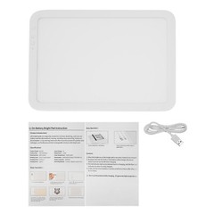 Portable Wireless LED Bright Light Pad 3 Light Colors Light Board For Painting