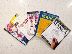 HUGE LOT 5 Art Drawing Artist Books People Figures Manga Anime Characters $110+