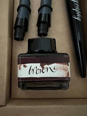 online germany calligraphy set 1,4 mm + 1,8 mm converter & ink bottle