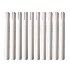 10 Pcs Refillable Paint Pen Empty Paint Marker 3.0mm Empty Marker for Painting