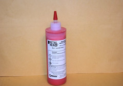 Metal Head Red Paint Marker 16 oz Refill Metal Marking Auto Salvage Lumber