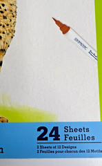 Color Factory 3D Embossed Coloring Sketch Pad 24 Sheets Tropicana Tropical Art