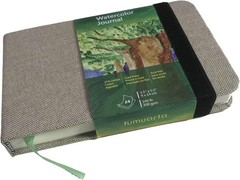 Durable Hardbound Travel Sketchbook – Micro-Perforated, 9x14cm Watercolor Paper