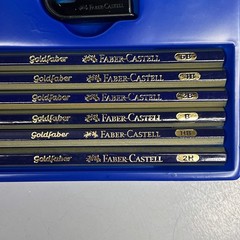 FABER-CASTELL (2 PACK) Graphite Sketch Pencil Set W/ Clay 8 Piece Set 114000T