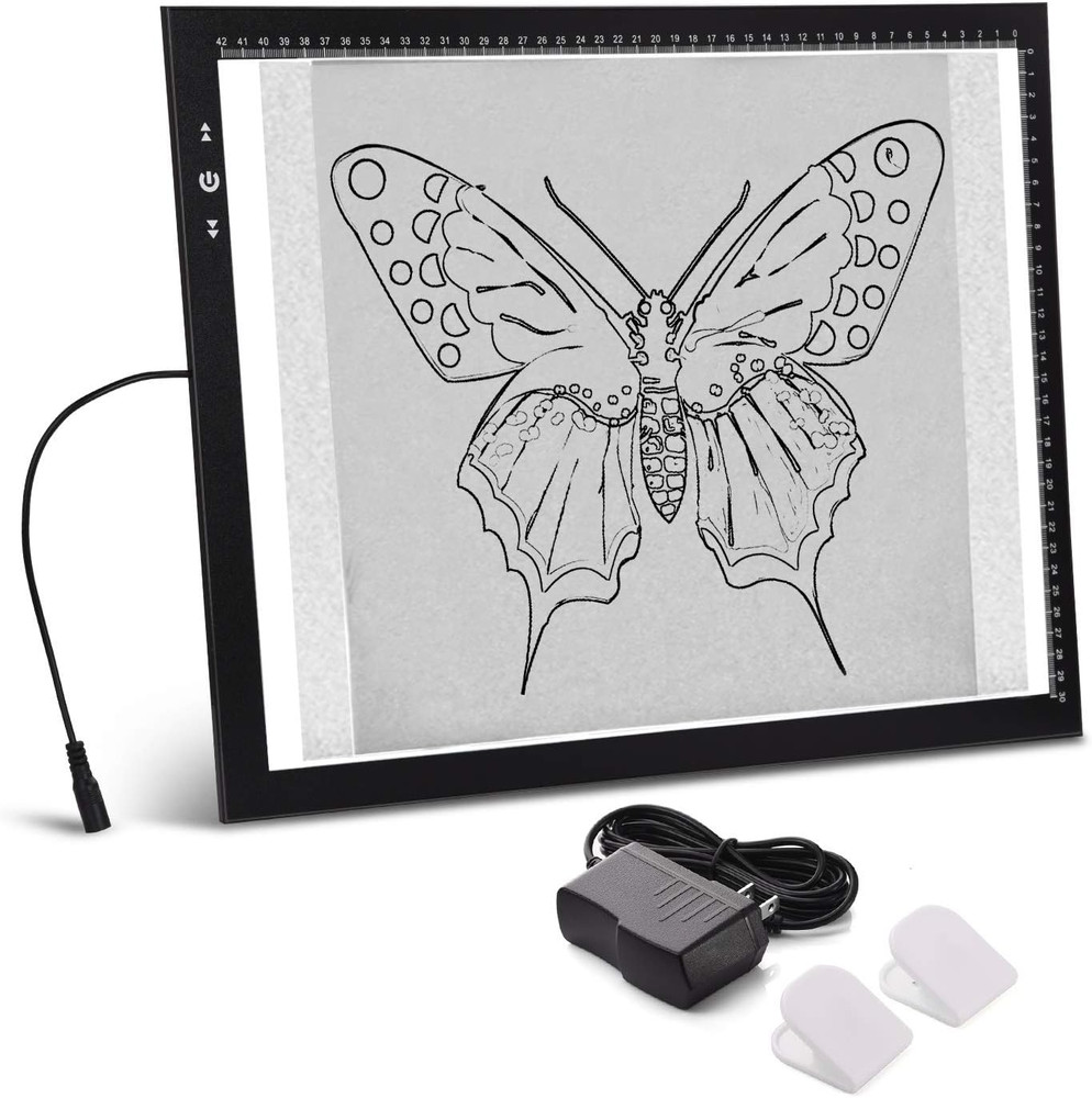 A3 LED Artist Tracing Light Box Copy Table, Adjustable High Brightness Light Pad
