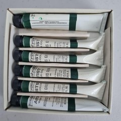 Vintage Permanent Pigments Artists Watercolor Set Lot 9 Boxes 54 Tubes USA AS IS
