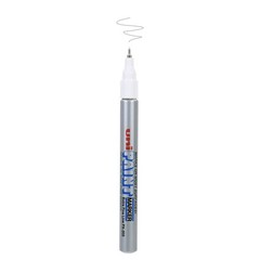 2 PCS Uni Paint PX203 OilBased Paint Markers Extra Fine Line 0.8mm Silver