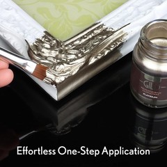 Super GILD Platinum Acrylic Paint – High Pigment Metallic Enamel, 125ml, Mult…