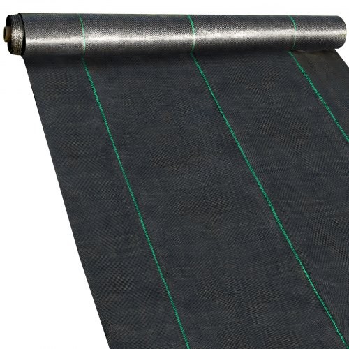 20 year 6×300 ft Heavy Duty PP Woven Weed Barrier Landscape Ground Cover 3.2Oz