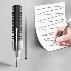 10Pcs Gel Pens 0.5mm Blue Ink Needle Tip Smooth Writing School Office Supplies