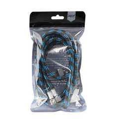 Airbrush Hose 6 Foot Nylon Braided Air Hose with 1/8” Size On Both End and Ad…