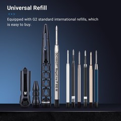 NP20 Tactical Pen with Tungsten Steel Glass Breaker Tip, -Defence Pen Body Al…