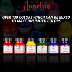 Angelus Acrylic Leather Paint, 4 Fl Oz (Pack of 1), Tangerine