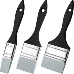 3 Pcs Silicone Paint Brushes Set for Resin Art Crafts Painting Flat Flexible …