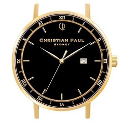 Christian Paul ALPHA A005BKSYG 43mm Watch 5ATM (2-Year Warranty)