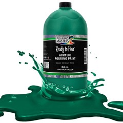 Pouring Masters Deep Ocean Teal 64-Ounce Water-Based Acrylic Pouring Paint