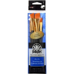 Angle Brush Set 44277 5piece Blue Large