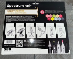SPECTRUM NOIR – Fan Art Like a Pro Art Kit – HARRY POTTER MAGICAL COMPANIONS