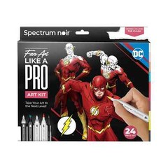 SPECTRUM NOIR – Fan Art Like a Pro Art Kit – THE FLASH
