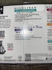Zebra Mildliners – Sarasa Pens Blen Retractable Pens – Goal Planning Set 18ct.