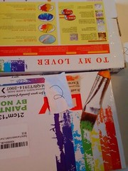 DIY Paint By Numbers Kits Sun And Moon.. Beach Lot Of 2