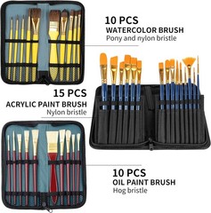149Pcs Deluxe Artist Painting Set with Aluminum and With Two Easels, silver