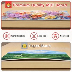 Versatile 12 Pack of Triple Primed 8×10 Canvas Boards – Art Supplies for All