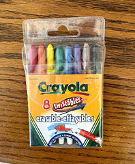 Crayola Twistables Erasable Colored Pencils Set, Multicolor, 8 Count