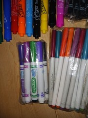 Assorted Marker Bundle – Mixed Colors & Types – Craft / Art Supplies