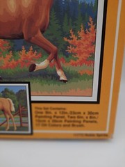 VTG 1995 CRAFT HOUSE Oil Paint by Number 11772 Noble Spirits NOS Sealed