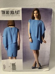 Vogue V1373 American Design TOM N LINDA PLATT Tall 16-24 Sewing Pattern New