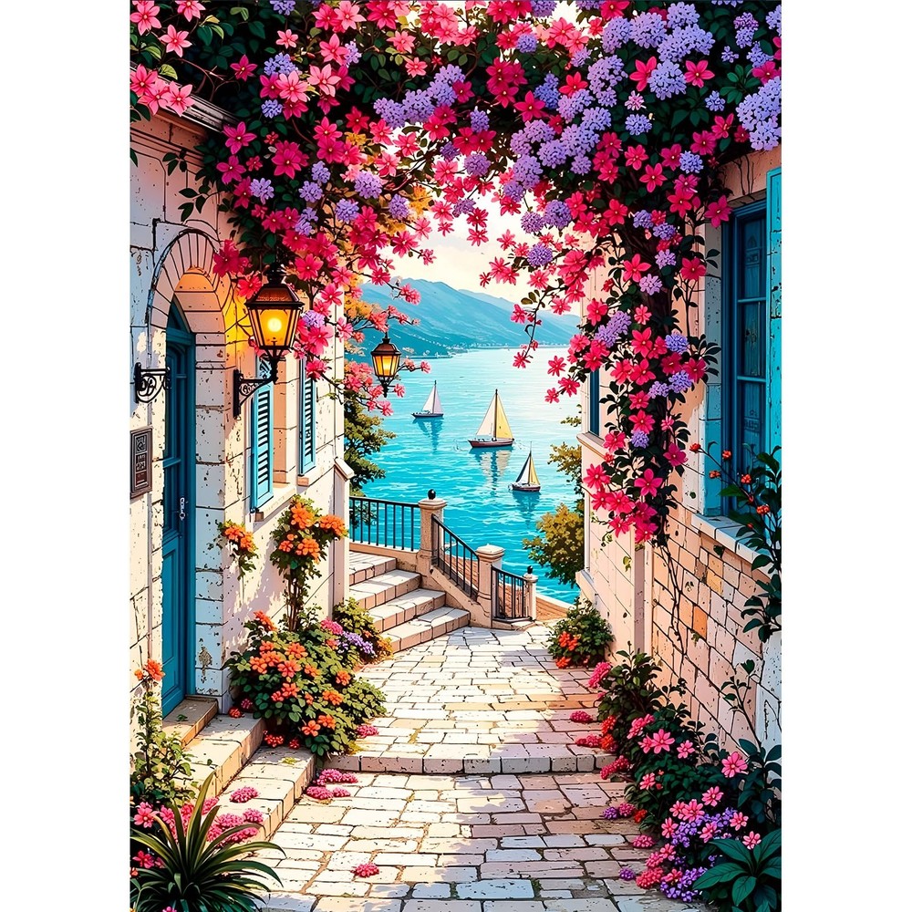 DPHERO Landscape Diamond Painting Kits for Beginners Adults,5D DIY USYZ720