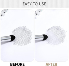 4 Pcs Oil Pastel Blending Tools for Drawing, Dual Tip Oil Pastel Sponge Brush