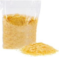 1 Pack Shellac Flakes 1.1 Lb/ 17.6 oz Blonde Shellac Finish for Home Wood Craft