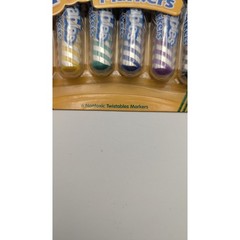 Crayola Twistables No Caps Markers 6 Count Nontoxic 2006 Vintage NOS Unopened