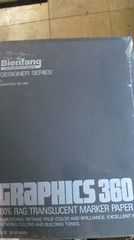 *Bienfang Graphics 360 100% Rag Translucent Marker Paper – 9 “x 12 ” pad …