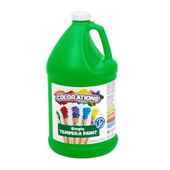 Paraben-Free Tempera Paint for Kids – 1 Gallon, Green Paraben-Free Formula